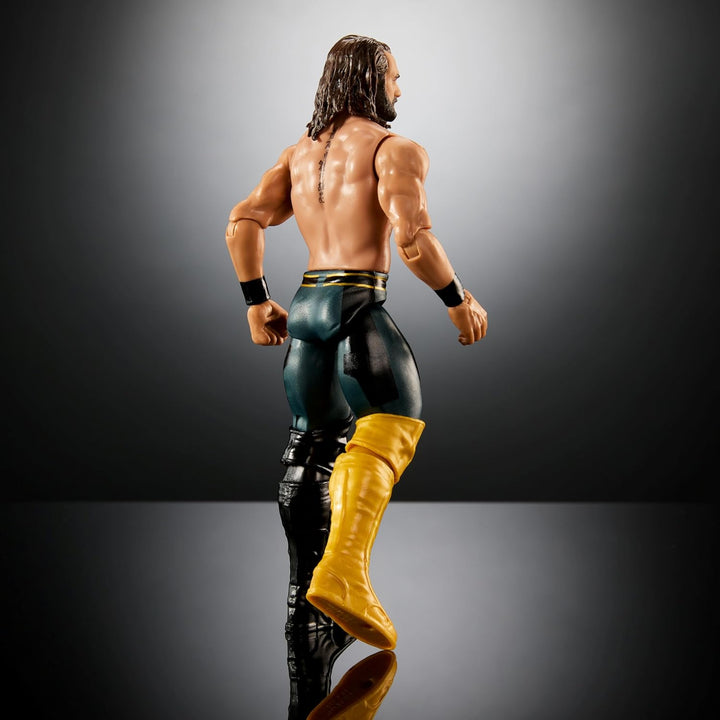 Mattel WWE Top Picks Actionfiguren, 15,2 cm grosse Seth Rollins zum Sammeln, mit 10 Gelenkpunkten un