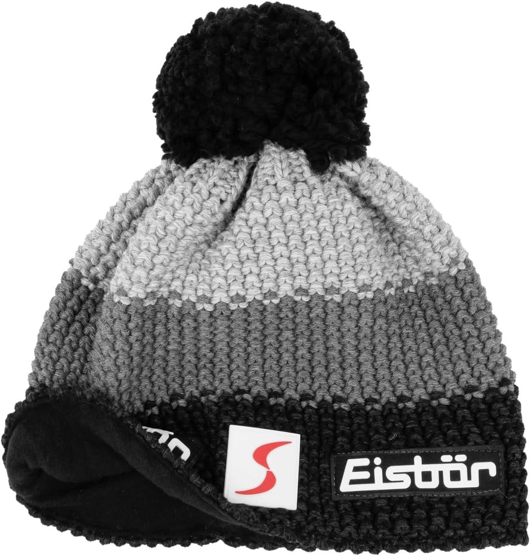 Eisbärli Star Pompon MÜ SP Kids schwarz-weissmele-blitzblau -