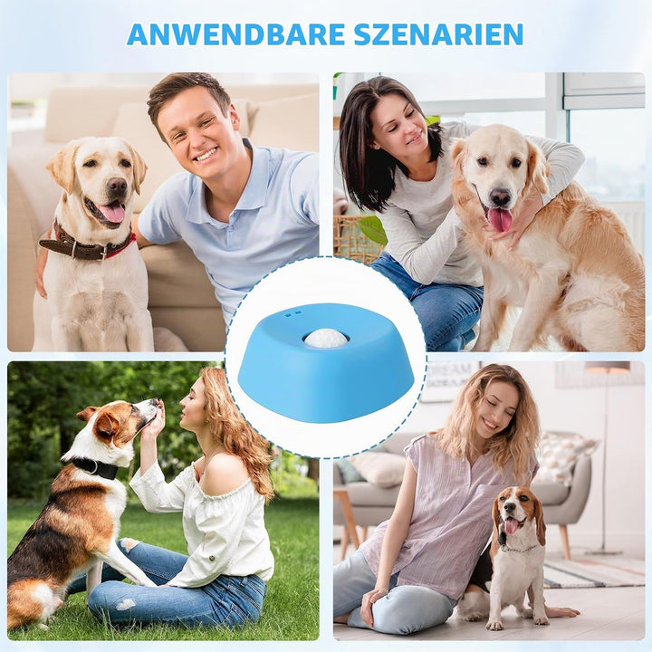 Dfydghb Schleckball Hunde, Beissfester Gummi Lick Bowl für Hunde Hundelickspielzeug, Nonrutsch Leckb