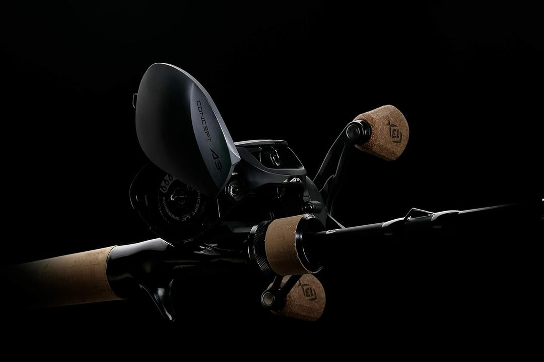 13 FISHING - Concept A3 - Baitcast-Rollen Linkshänder abrufen 300 Size - 5.5:1 Gear Ratio, Linkshänd