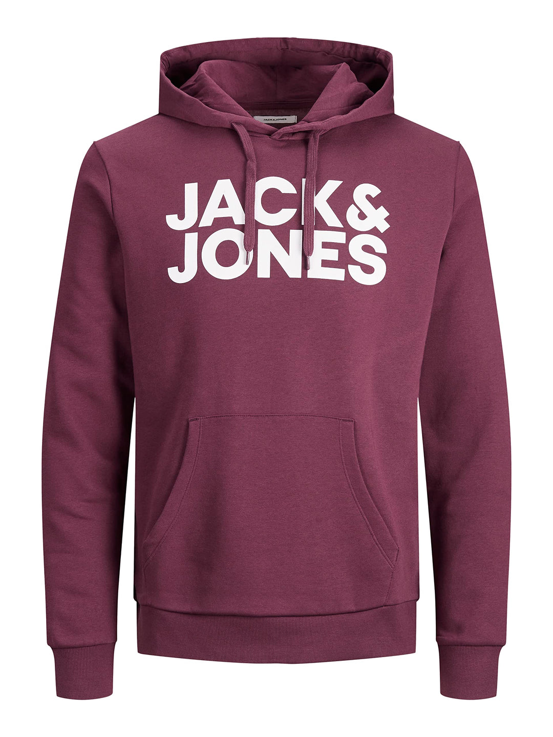 JACK & JONES Herren Jjecorp Logo Sweat Hood Noos Kapuzenpullover S Port Royale/Print White, S Port R