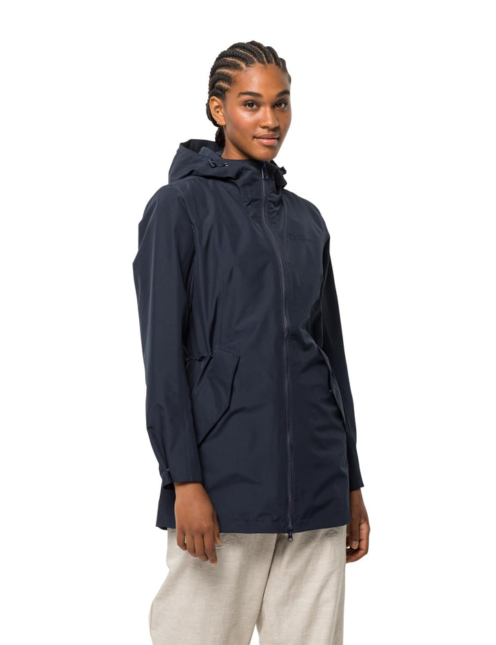Jack Wolfskin Damen Dakar Parka, Nacht Blau