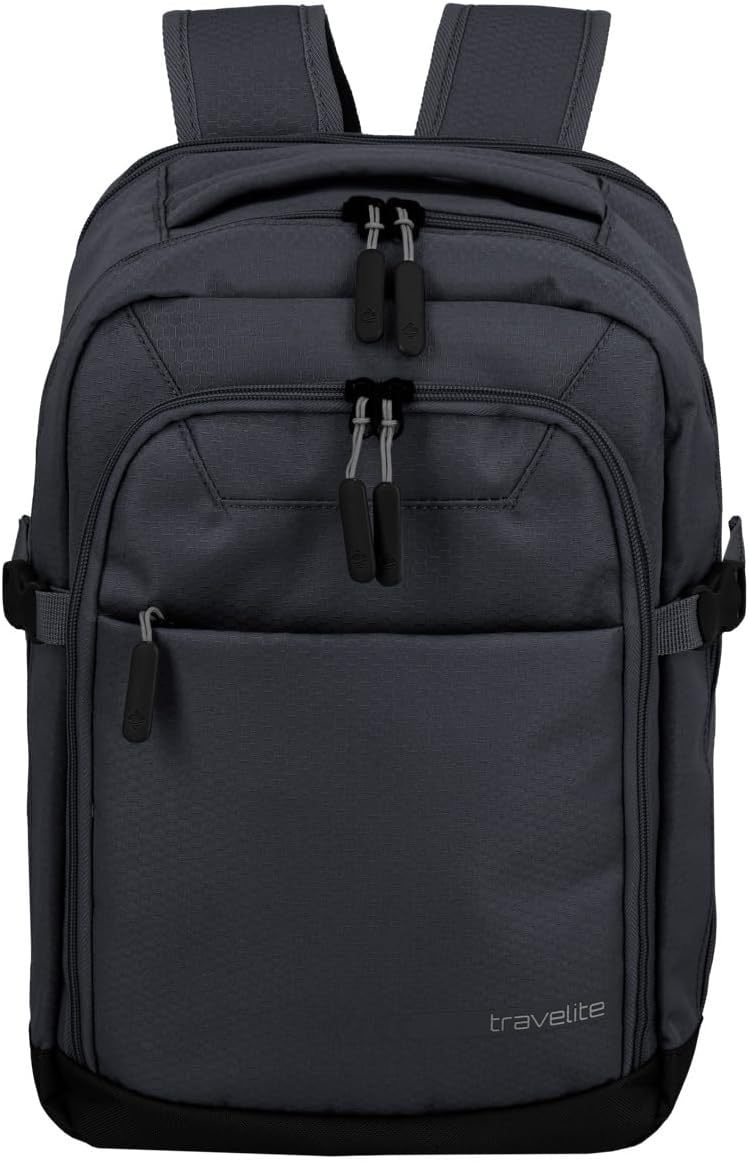 Travelite Handgepäck Rucksack, RyanAir Masse, KICK OFF, Laptop Rucksack 13 Zoll, Praktischer Rucksac