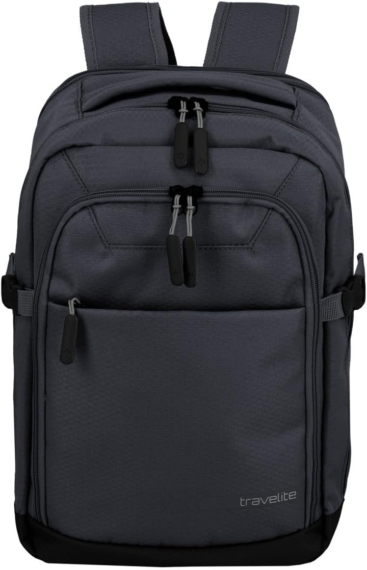 Travelite Handgepäck Rucksack, RyanAir Masse, KICK OFF, Laptop Rucksack 13 Zoll, Praktischer Rucksac