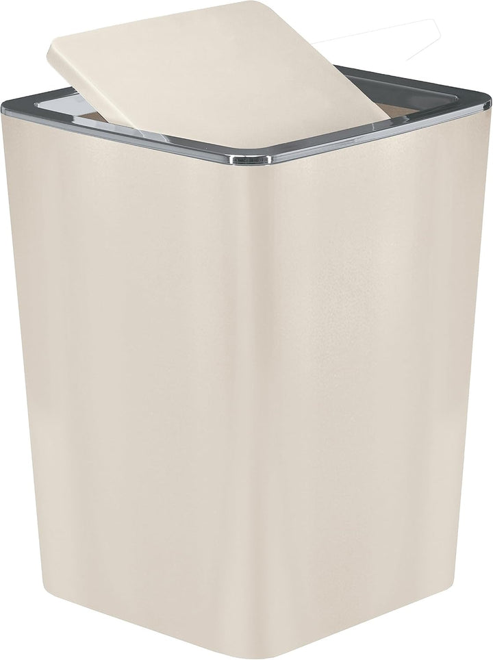 Kosmetikeimer Match, Farbe: Beige, Material: AS, Grösse: Eimer 5 Liter