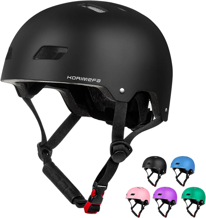 KORIMEFA Kinder Fahrradhelm Kinderhelm Radhelm Sporthelm CE-Zertifizierung für Fahrrad Skateboard Sc