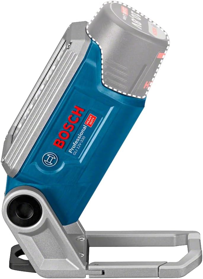 Bosch Professional 12V System Akku LED-Lampe GLI 12V-330 (330 Lumen, Betriebszeit: 180 min/Ah, ohne