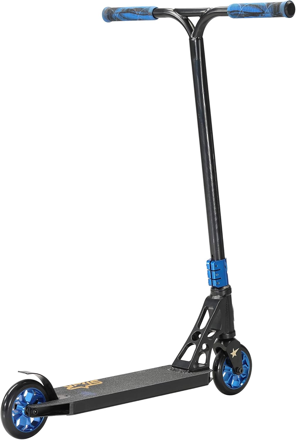 STAR SCOOTER Professional Freestyle Kick Stunt Scooter ab 8 Jahre | 110mm ABEC-9 Lager Alu Kinder Ci