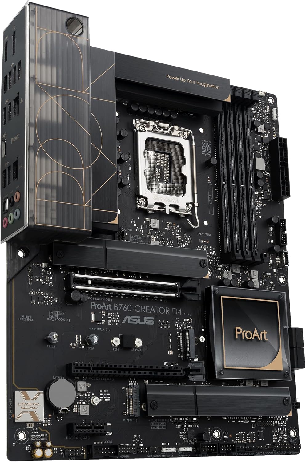 ASUS ProArt B660-CREATOR D4 Mainboard Sockel Intel LGA 1700 (Intel B660, ATX, DDR4 Speicher, PCIe 5.
