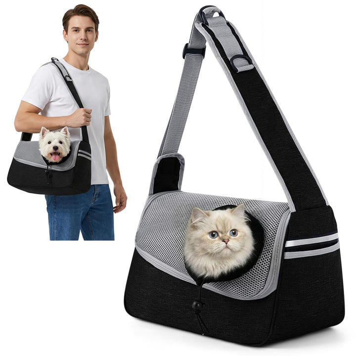 ALLSOPETS Hundetasche Tragetuch Hund Schultertasche Katzentragetasche Haustiere Tasche für Katzen un
