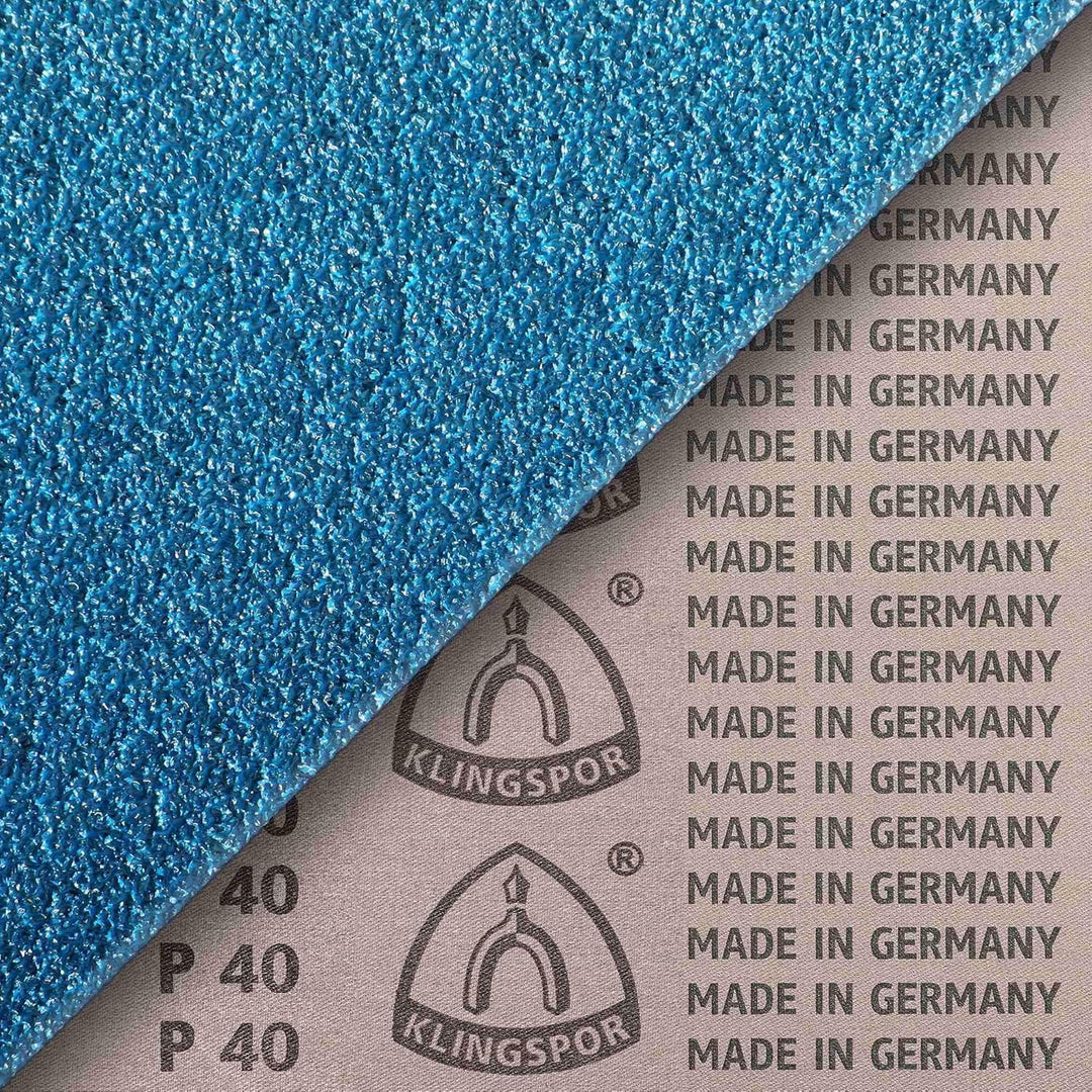 5er Pack Klingspor Schleifband | 40x760 mm | Rohrbandschleifer | Edelstahl INOX | Industriequalität