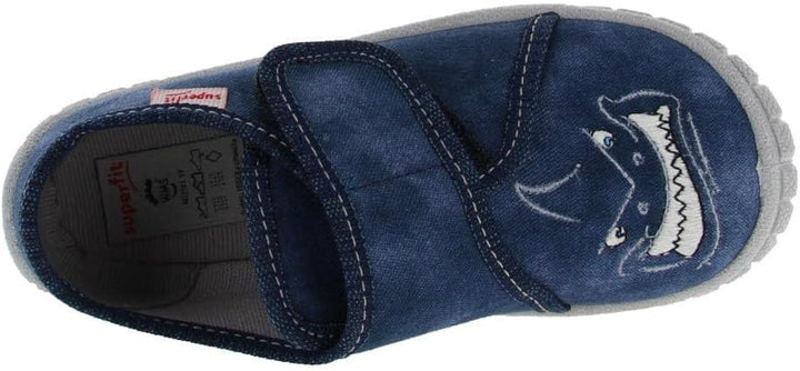 Superfit Jungen Bill Hausschuhe 33 EU Weit Blau 8060, 33 EU Weit Blau 8060