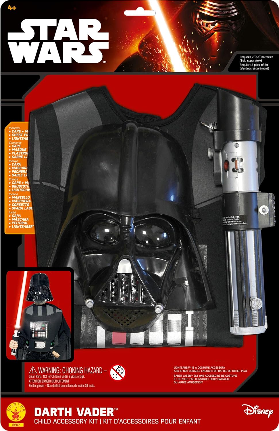 Rubie's 35207 - Darth Vader Blister Set Child