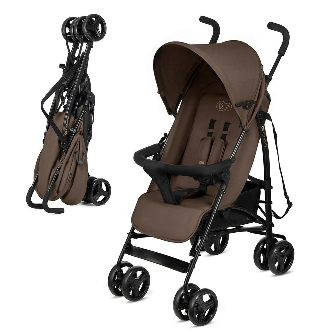 Kinderkraft TIK Kinderwagen, Liegebuggy, Sportwagen, Leicht - 6,5kg, Drehbare Vorderräder, Verstellb