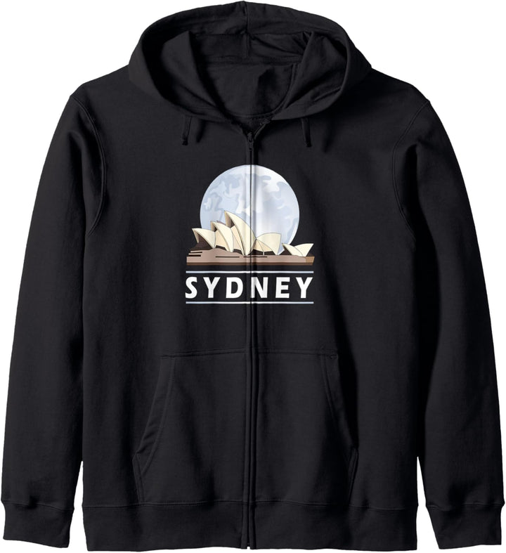Sydney Opera House Australien Wahrzeichen Traveller Geschenk Kapuzenjacke