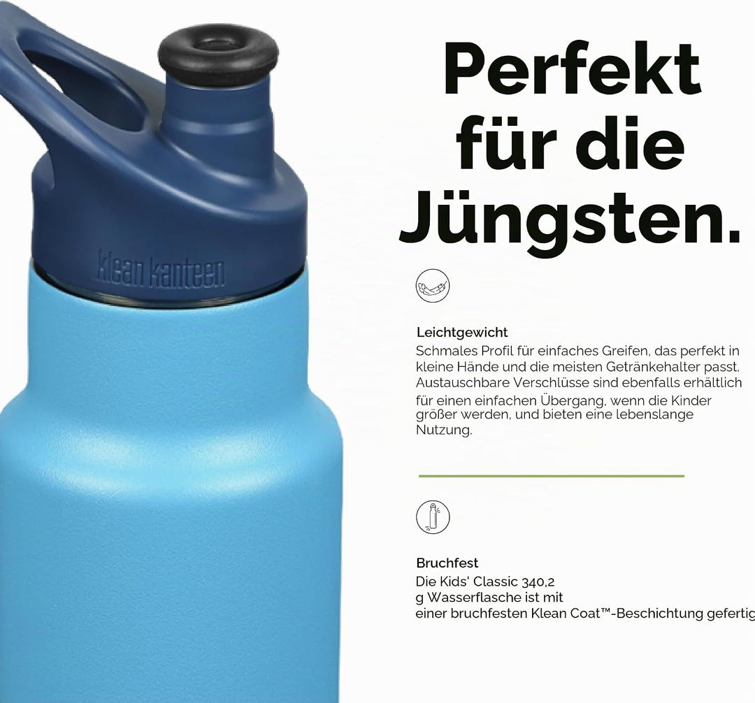Klean Kanteen Unisex – Erwachsene Classic Sport Flasche Einheitsgrösse Single Hawaian Ocean, Einheit