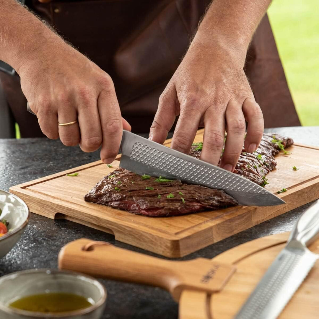 Boska Chefkoch-Messer Monaco+ / Professionelles Küchenmesser/Edelstahl/Rasiermesserscharf/Ergonomisc