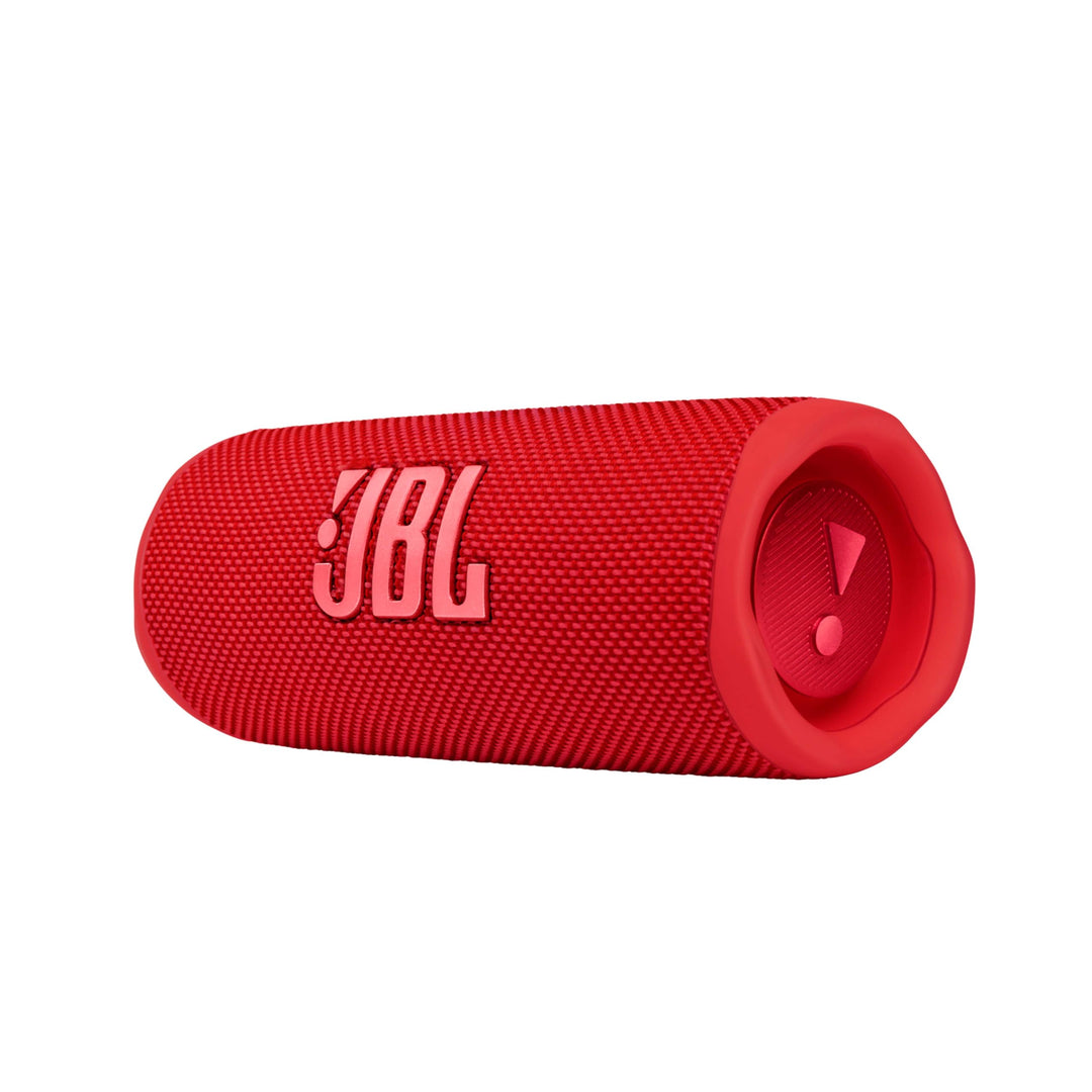 JBL Flip 6 Bluetooth Box in Rot – Wasserdichter, tragbarer Lautsprecher mit 2-Wege-Lautsprechersyste
