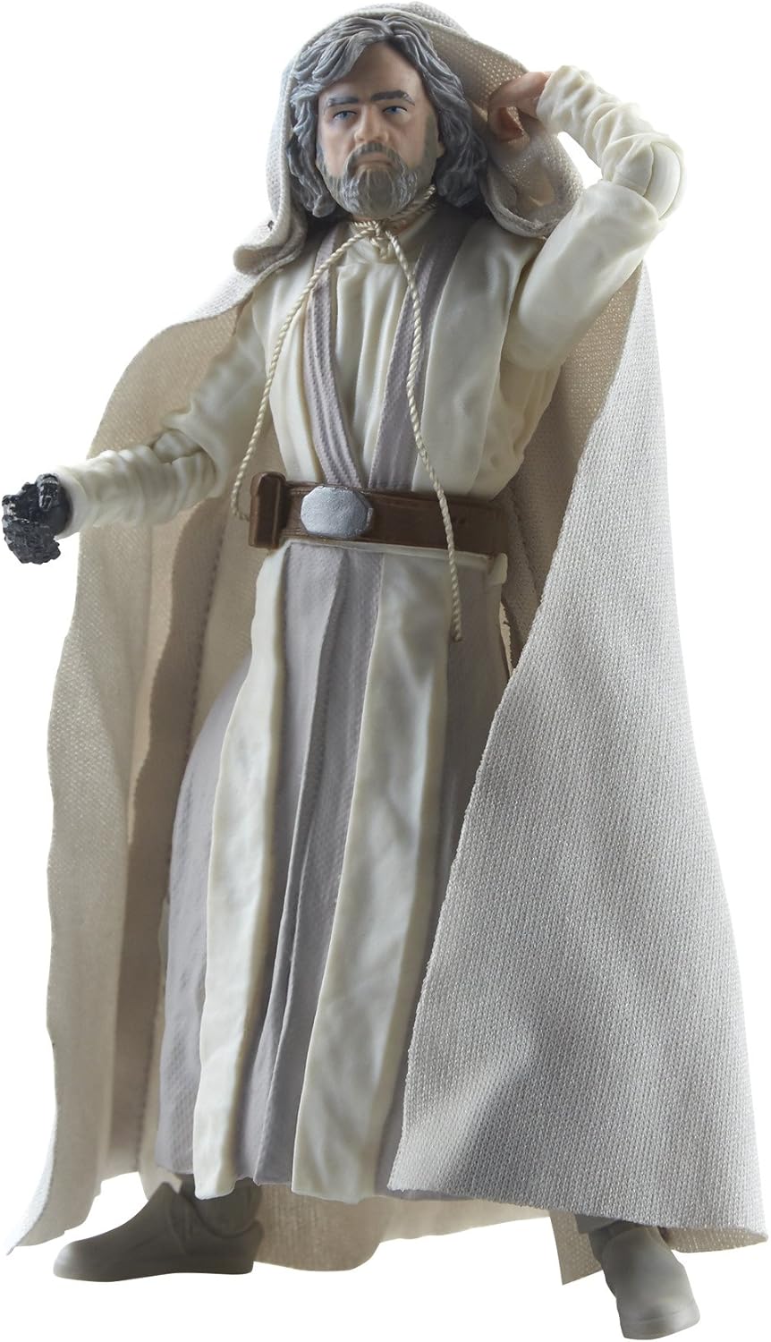 Star Wars Luke Skywalker Figur (Jedi Master), 15 cm gross, The Black Series, Folge 8