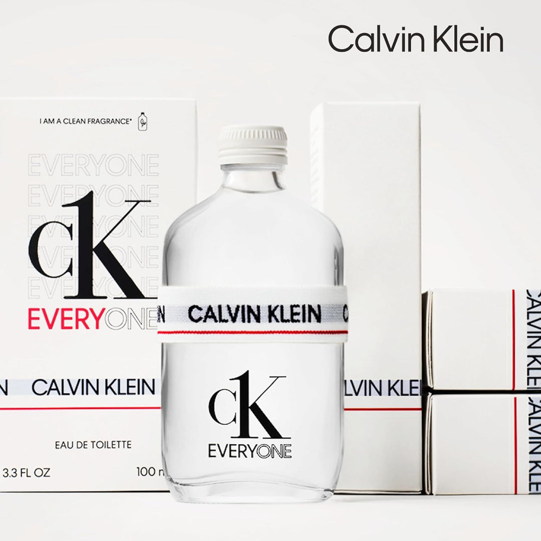 CALVIN KLEIN ck Everyone Eau de Toilette, holzig-blumiger Unisex-Duft für Männer und Frauen 100 ml (