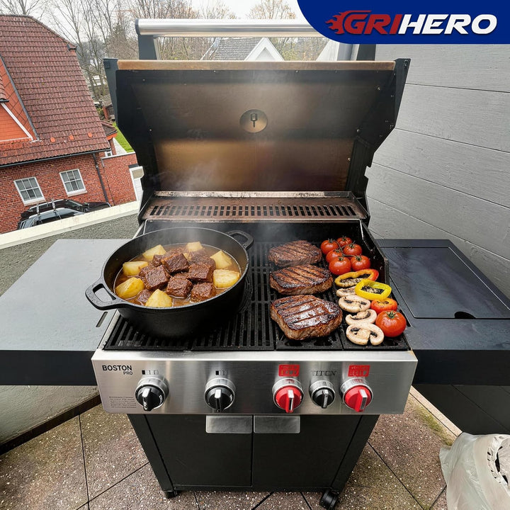 Switch Grid Rost-in-Rost System Grillrost Gusseisen, Gusseisen