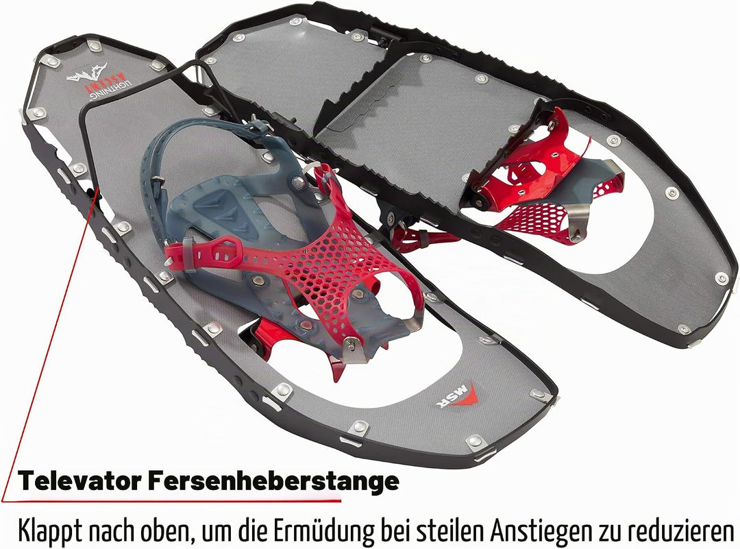 MSR M Lightning Ascent 30 Schwarz, Herren Aluminium-Schneeschuh, Grösse One Size - Farbe