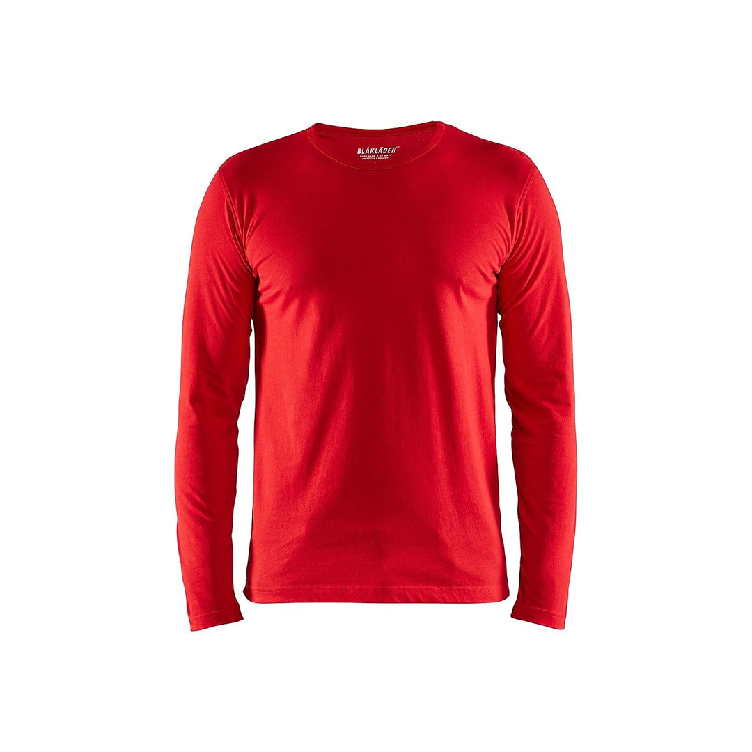 Blakläder T-SHIRT MIT LANGEN ÄRMELN Rot 4XL, Rot 4XL