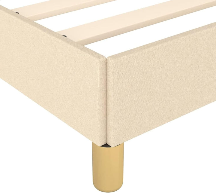 Tidyard Bettgestell mit Kopfteil Boxspringbett Bettrahmen Schlafzimmermöbel Schlafzimmerbett Polster