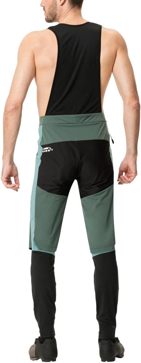VAUDE Herren Hose Men's Kuro Warm Hybrid Bib Tights XXL Dusty Forest, XXL Dusty Forest
