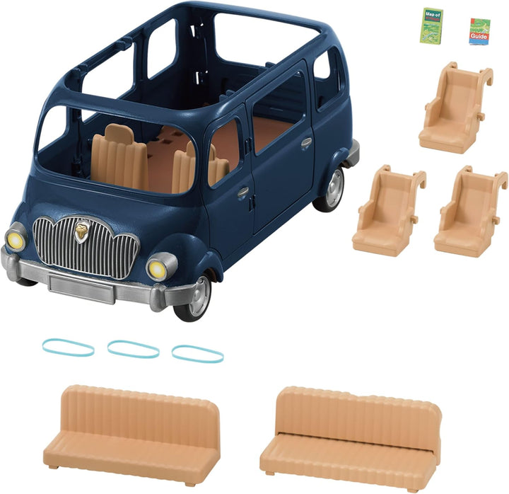 Sylvanian Families 5274 Familien-Siebensitzer - Puppenhaus Auto Spielset