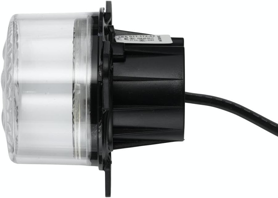 HELLA - Blinkleuchte - LED - 24V - Anbau/geschraubt - Lichtscheibenfarbe: glasklar - Kabel: 500mm -