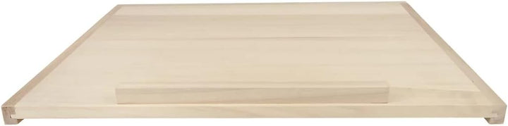 Wooden World - Traditionelles Teigbrett aus Holz zum Kneten STOLNICA (XL 63 x 50 cm), XL 63 x 50 cm