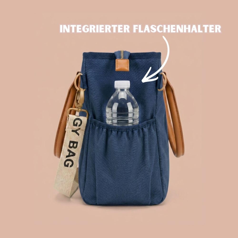 Jane Hundetasche Blau – Stilvolle Hundetransportbox für kleine Hunde bis 8 kg, Faltbare Transportbox