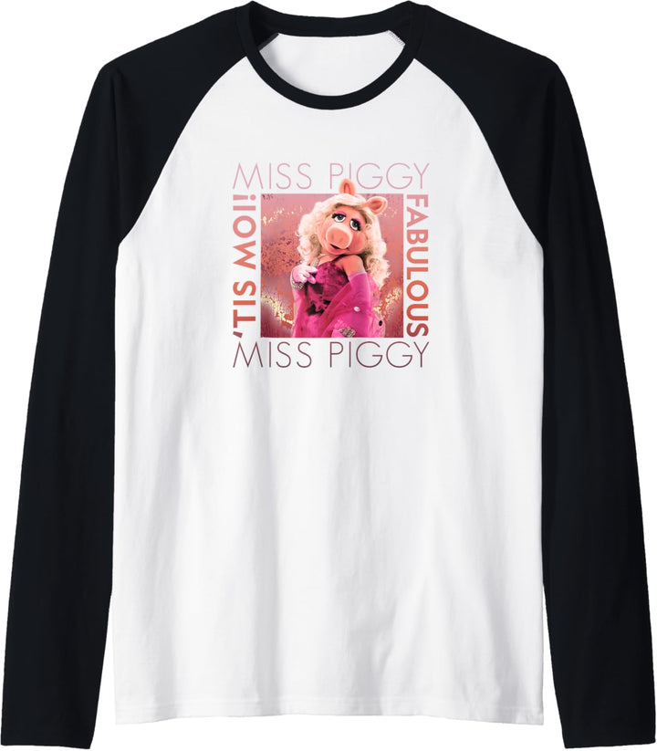 Disney Die Muppets Miss Piggy 'Tis Moi Fabulous Raglan