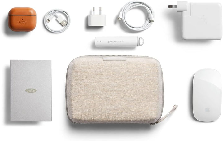 Bellroy Tech Kit Compact (Ladegerät, Kabel, Maus, Powerbank, USB-Tasten, Dongles) - Saltbush, Saltbu
