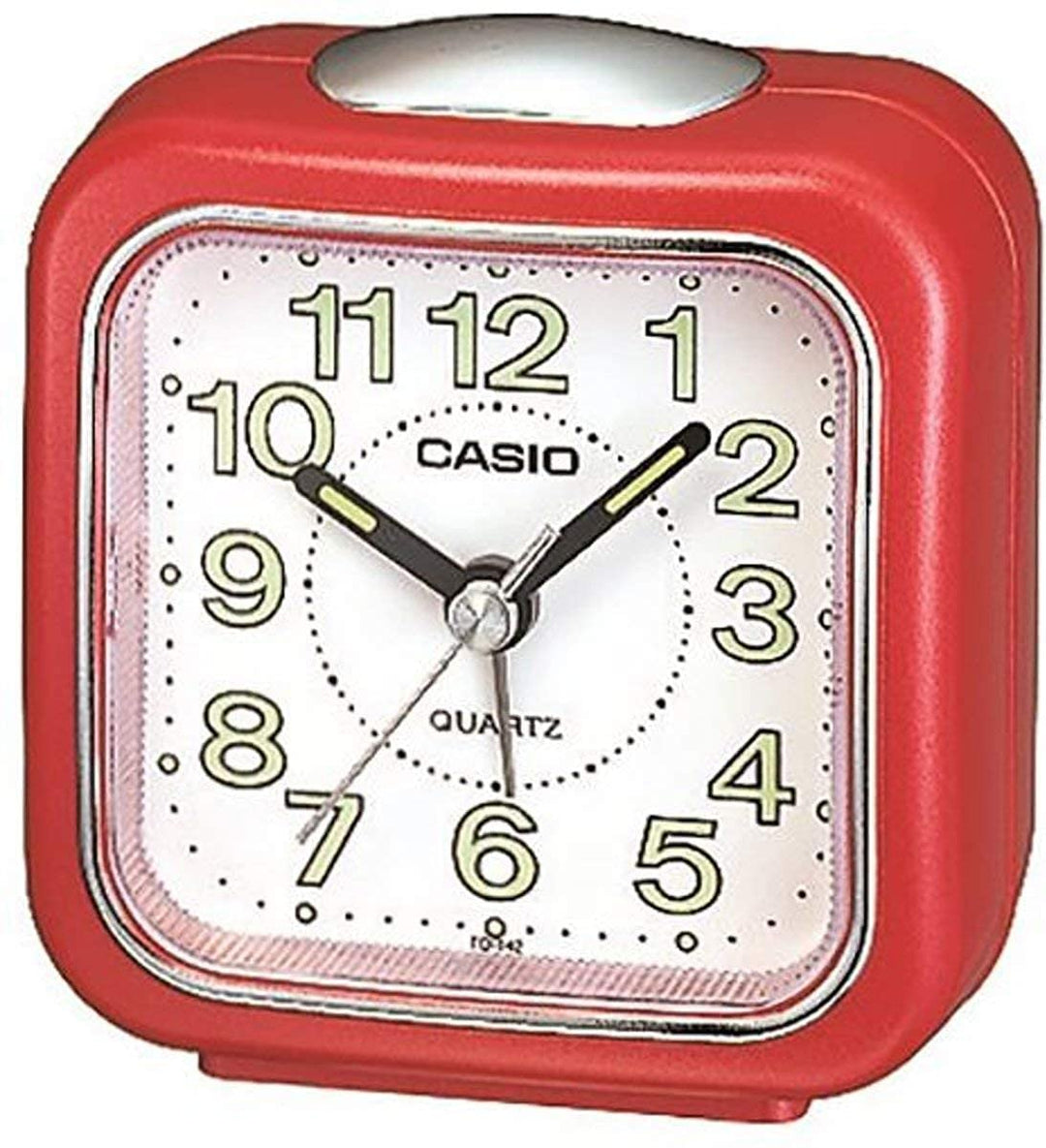Casio Collection Unisex-Wecker TQ-142 Rot, Rot