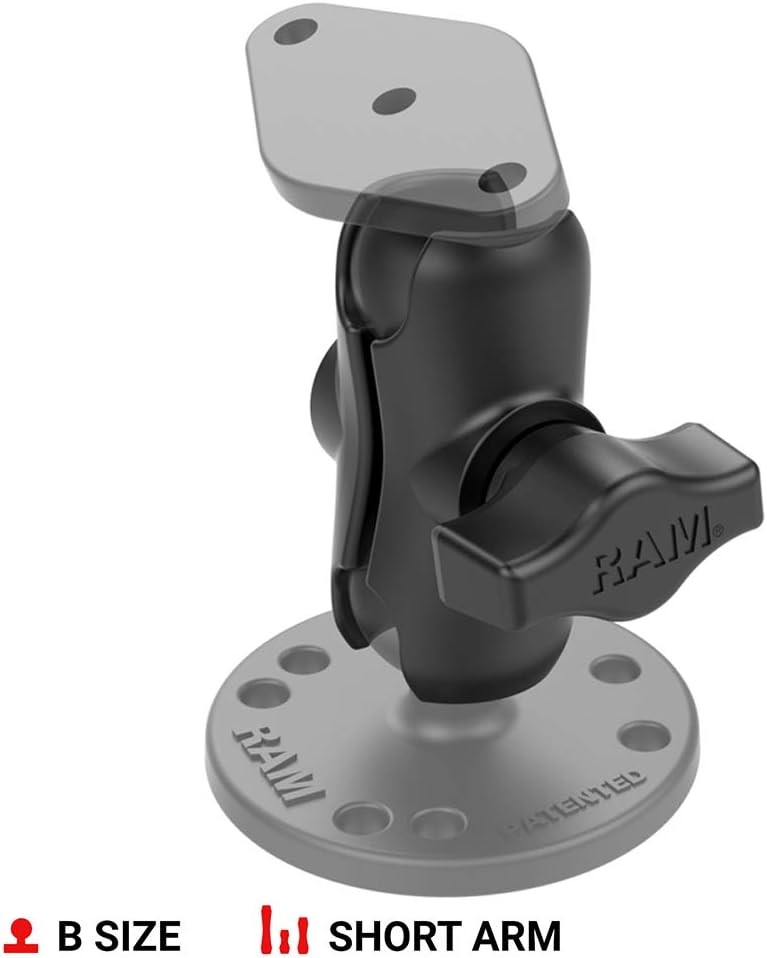 RAM MOUNTS RAP-B-201U-A Kurzer Arm, Kurzer Arm