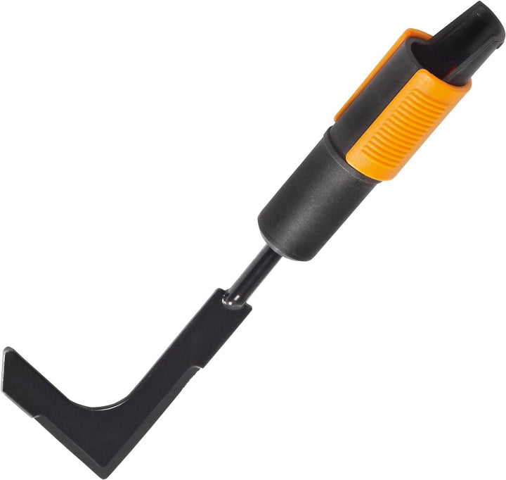 Fiskars Kurz-Stiel für QuikFit Werkzeug-Köpfe, Nicht teleskopierbar, Länge: 84 cm, Aluminium, Schwar