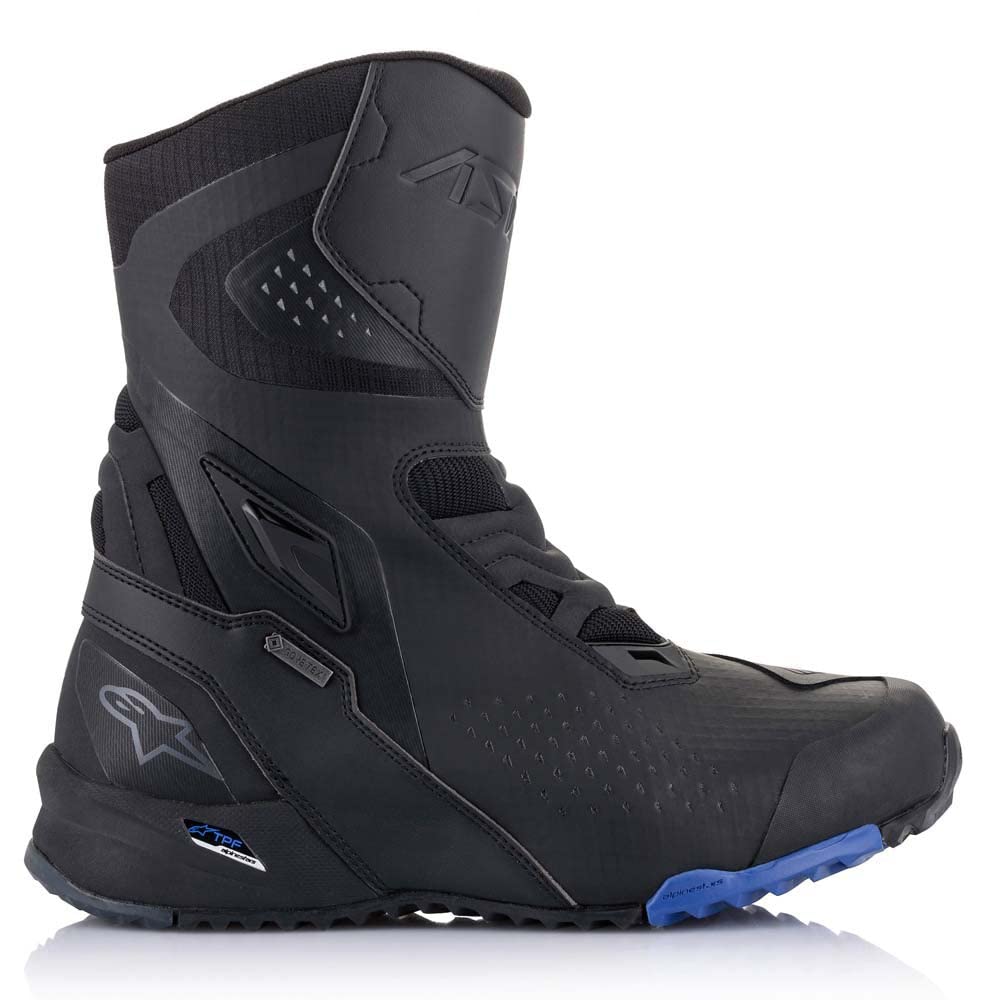 Alpinestars Unisex Rt-8 Gore-tex Boots Black/BlueSchuhe 44 EU Black Blue, 44 EU Black Blue