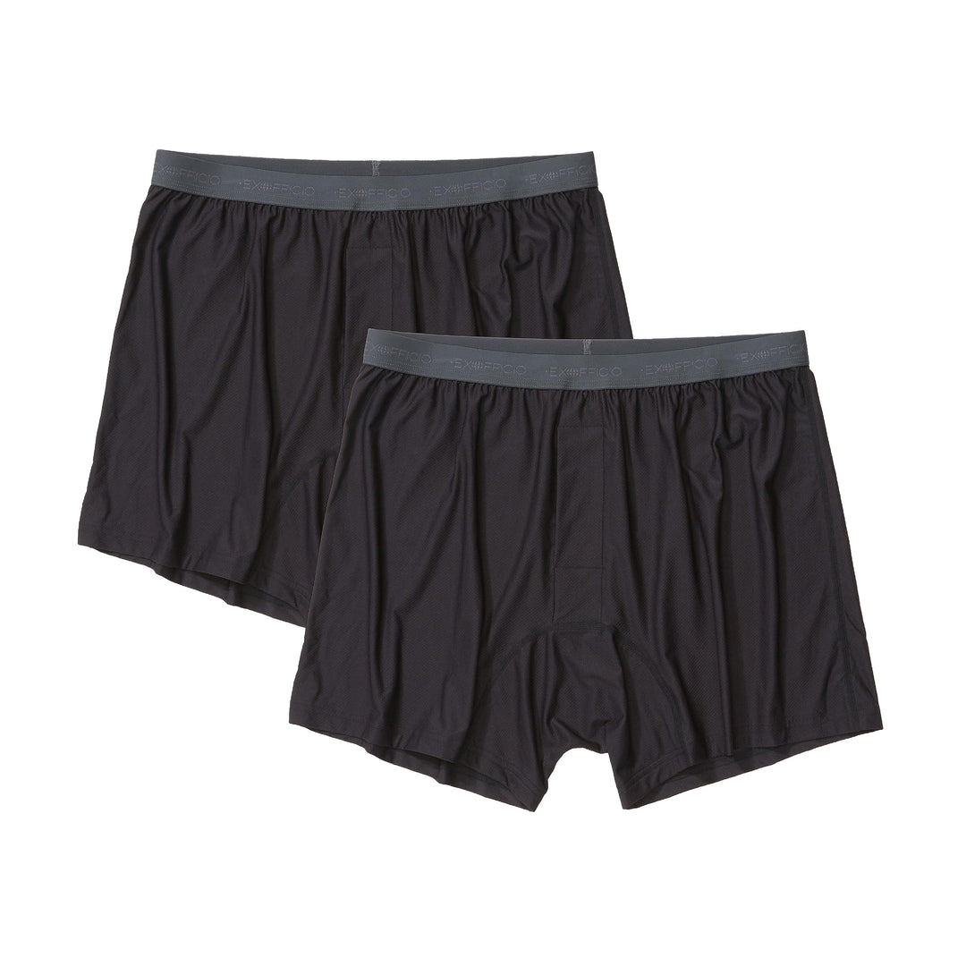 ExOfficio Herren Boxershorts L Schwarz, L Schwarz