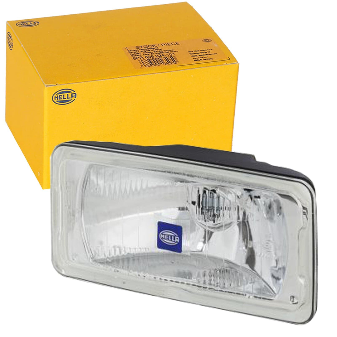 HELLA - Halogen-Fernscheinwerfersatz - Comet 550 - 12V - Referenzzahl: 17.5 - Anbau - Lichtscheibenf