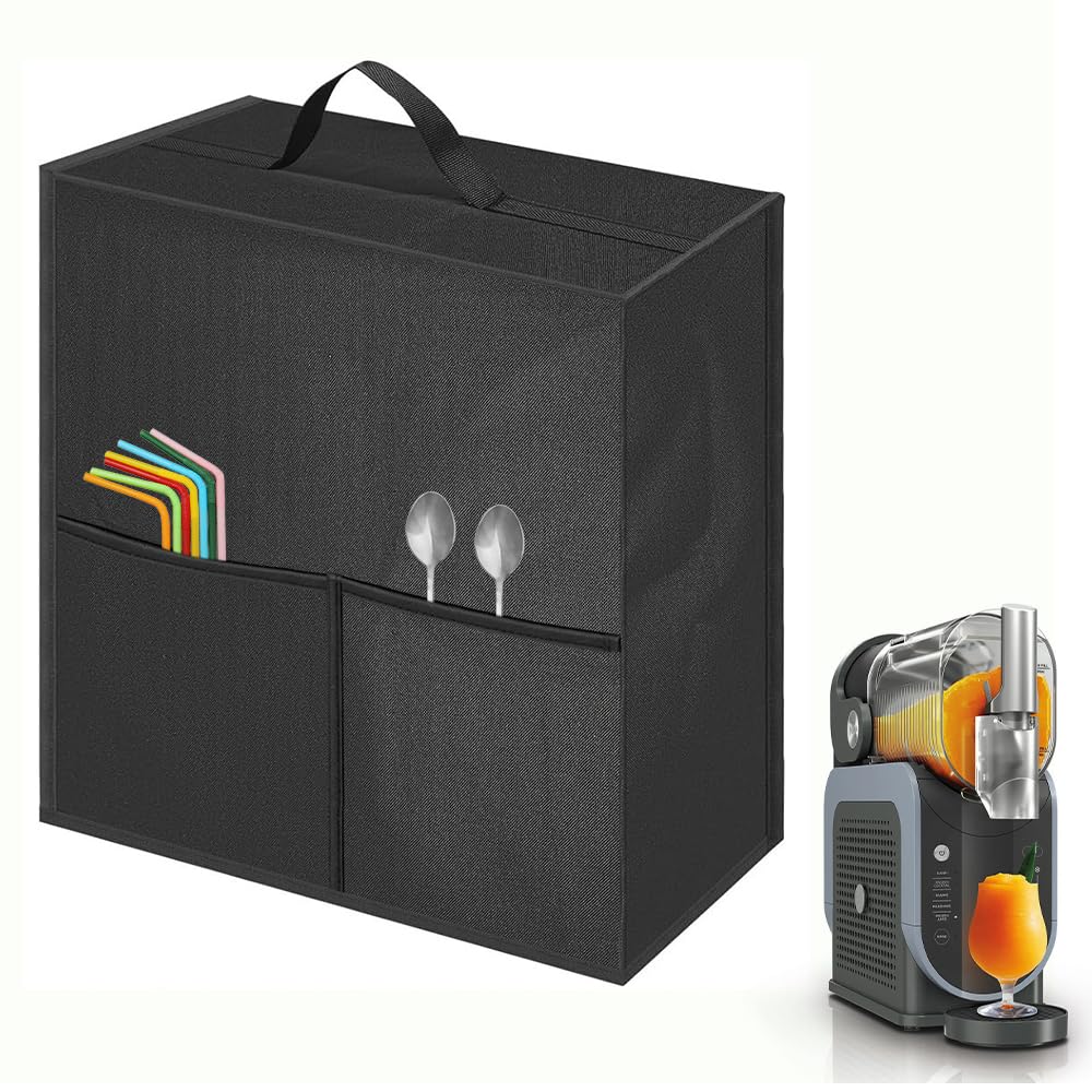 Slushi Maschine Abdeckung, 48 x 20 x 43 cm 600D-Nylonmaterial wasserdichte Abdeckung Slush Maschine