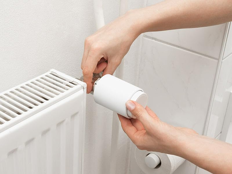 revolt Funkthermostat: 3er-Set programmierbare Heizkörper-Thermostate mit Bluetooth und App (Heizkör