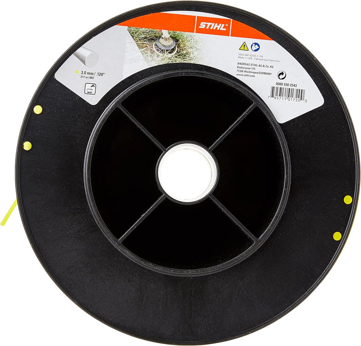 Stihl 2543 Strimmer Linie gelb 3.0 mm , 280m, 280m