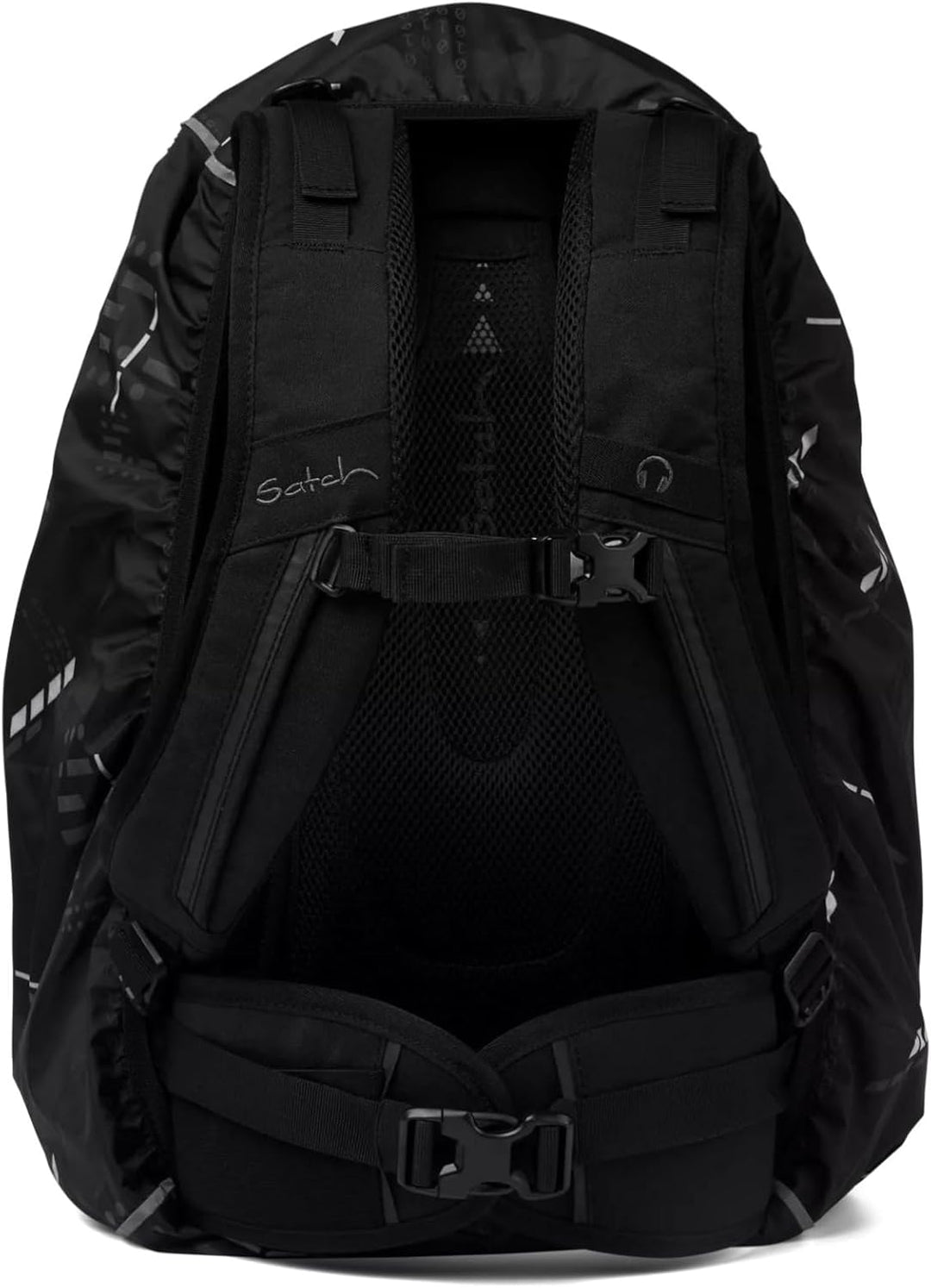 satch Regenschutz für Schulrucksäcke, wasserdicht und schmutzabweisend mit Reflektoren Einheitsgröss