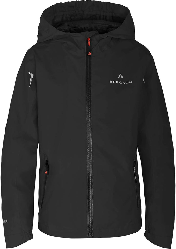 Bergson Kinder Regenjacke LIO - Wanderjacke - Fahrradjacke - Outdoorjacke - wasserdicht - winddicht