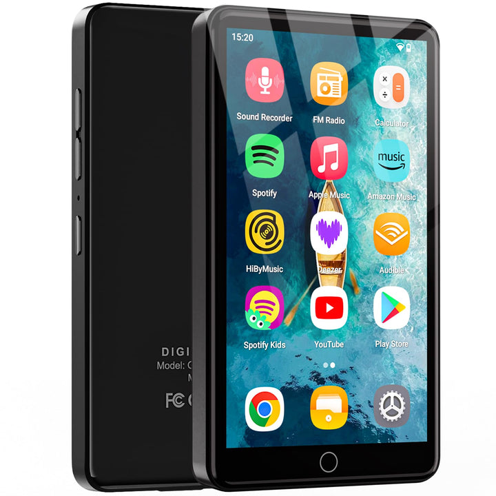160 GB MP3 Player mit Android 13 OS, 4.02 Zoll MP3 Player mit Bluetooth und WiFi, 1080P HD MP4 Playe
