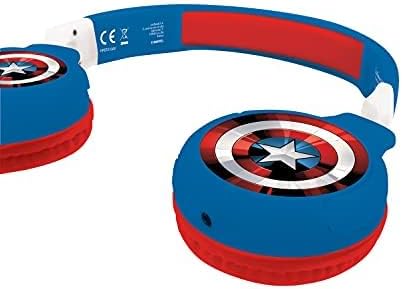 Lexibook - Avengers - 2 in 1 Bluetooth Foldable Headphones (HPBT010AV) The Avengers, The Avengers