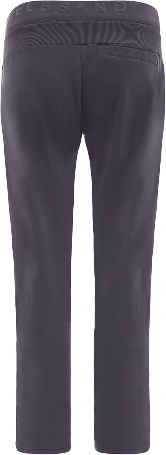 Elbsand Brinja Damen 7/8 Hose, Sweathose, gerade Schnittform XS Charcoal, XS Charcoal