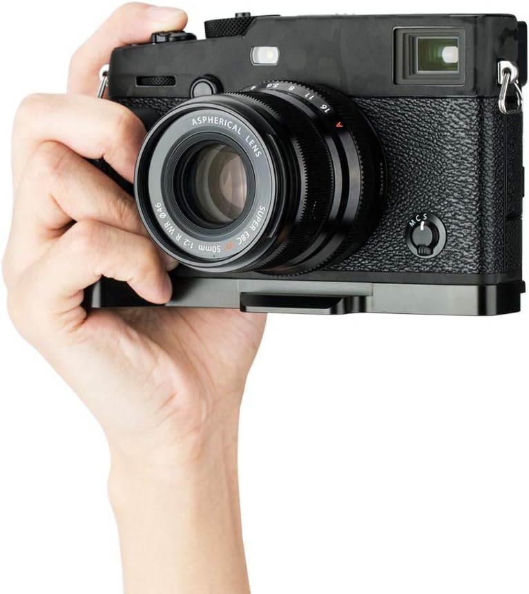 Handgriff Kameragriff für Fujifilm Fuji X-Pro3 X-Pro2 X-Pro1 | Arca Swiss schnellwechselplatte kompa